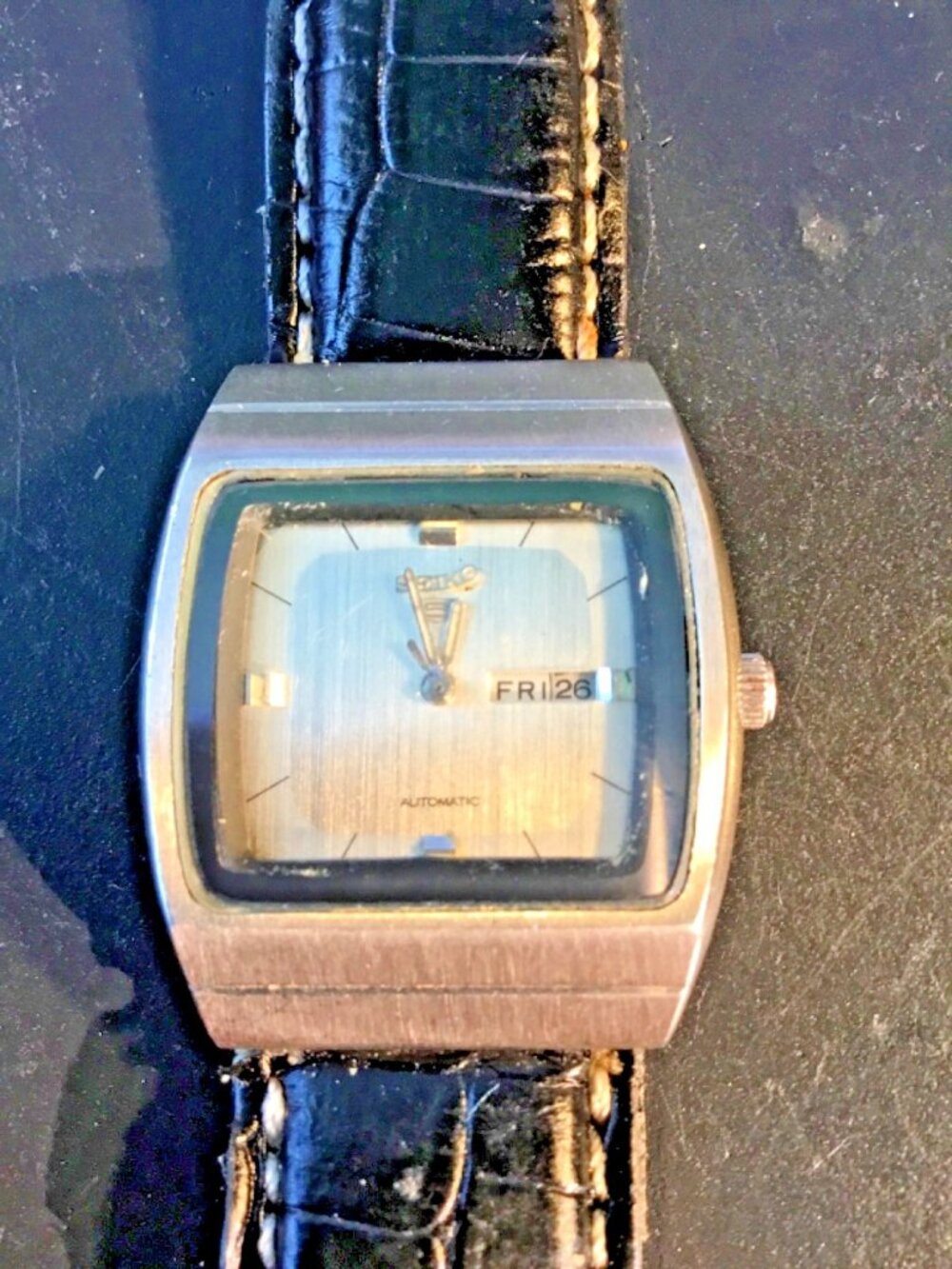 Seiko 5 Automatic 2906-5350 = non working= parts/repair/restore